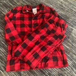 Black and red Buffalo plaid